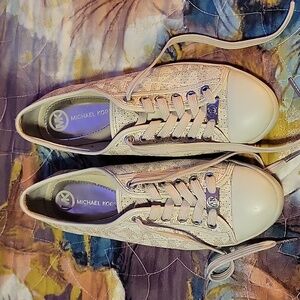 Michael Kors Women's Logo Sneakers Tennis Shoes